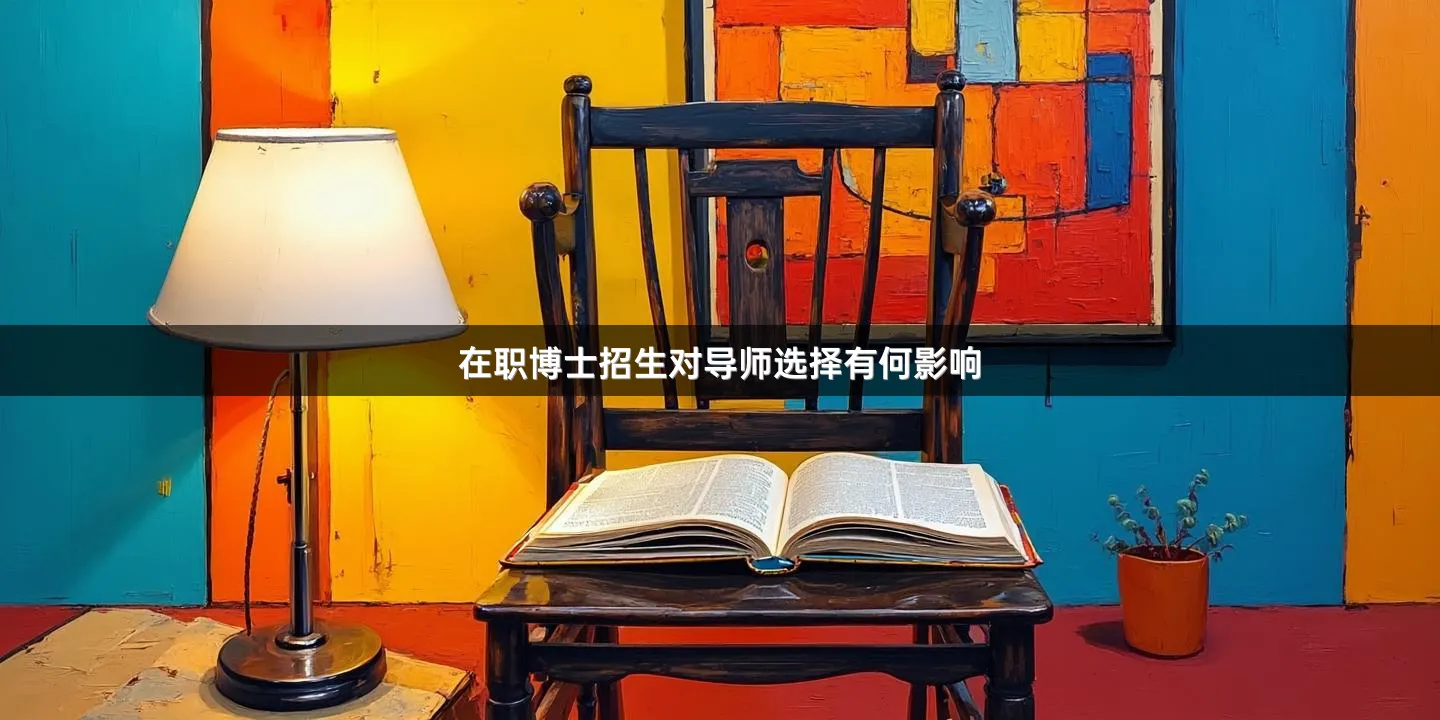 在职博士招生对导师选择有何影响