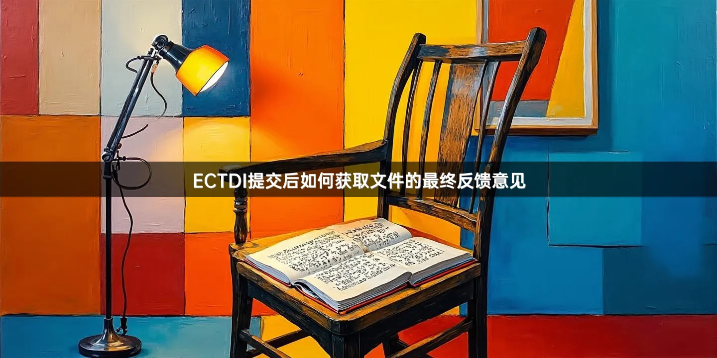 ECTDI提交后如何獲取文件的最終反饋意見