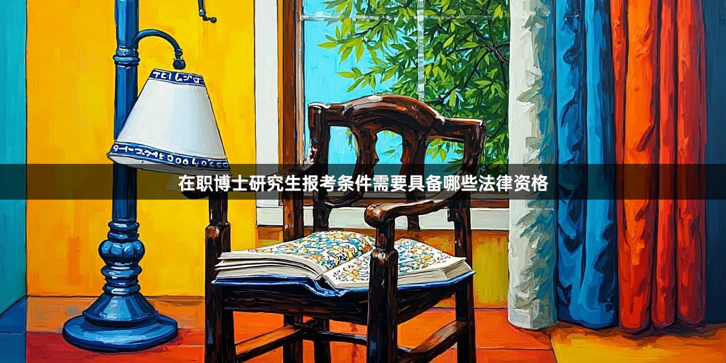 在职博士研究生报考条件需要具备哪些法律资格