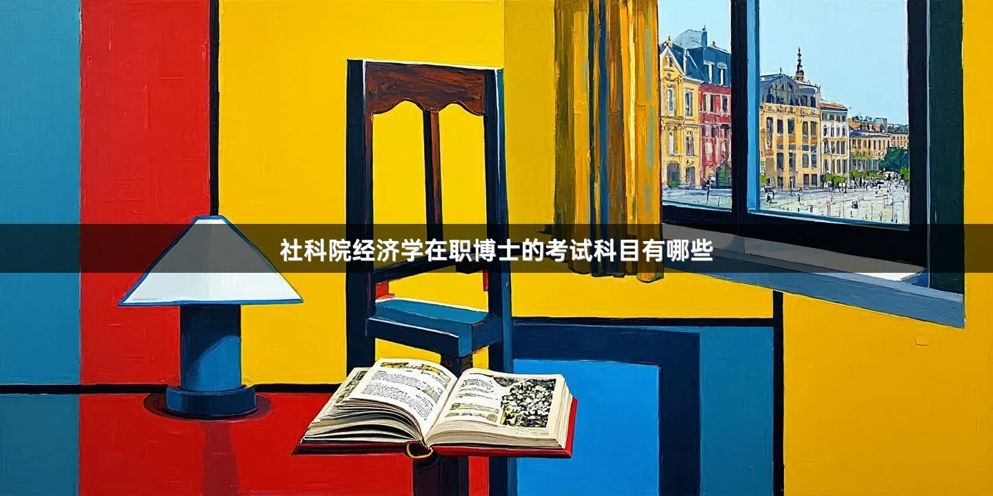 社科院经济学在职博士的考试科目有哪些