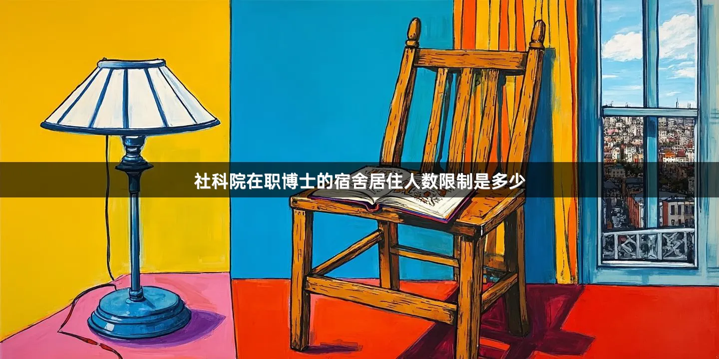 社科院在职博士的宿舍居住人数限制是多少