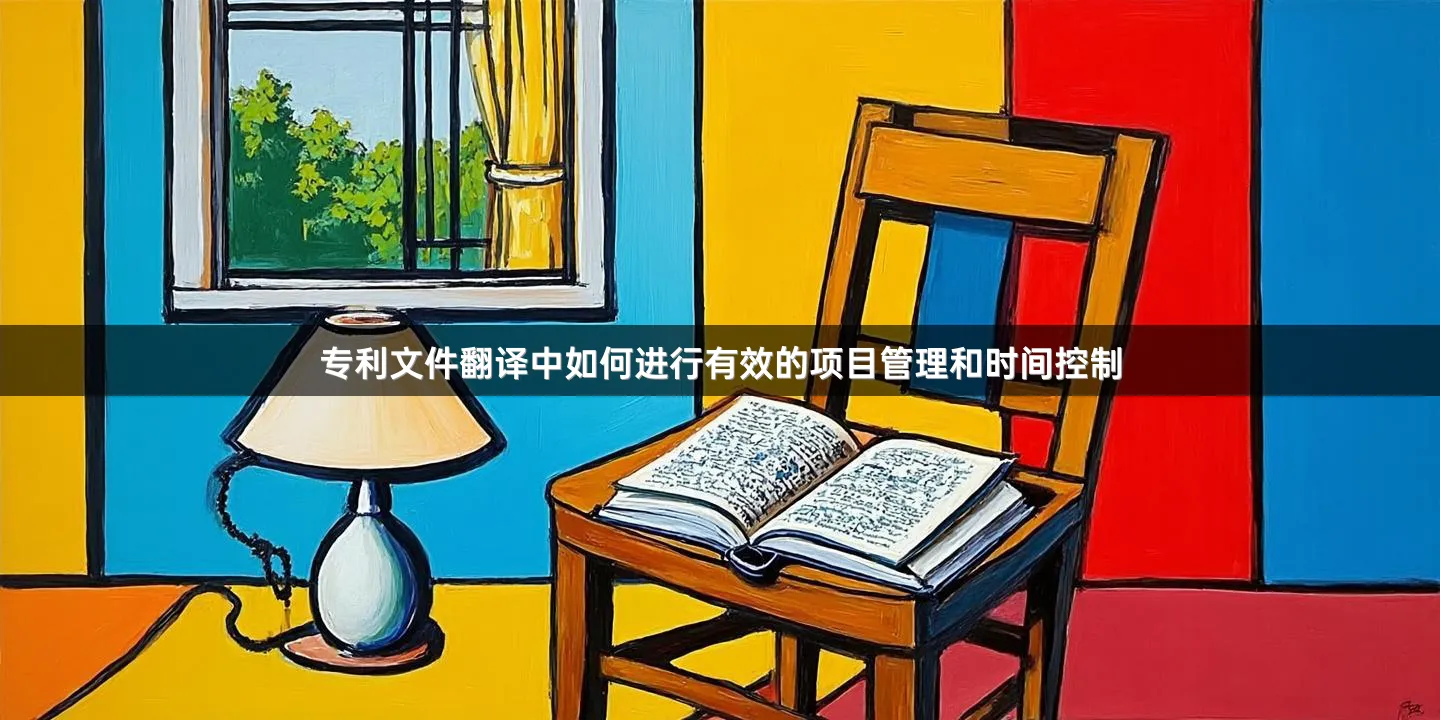 专利文件翻译中如何进行有效的项目管理和时间控制