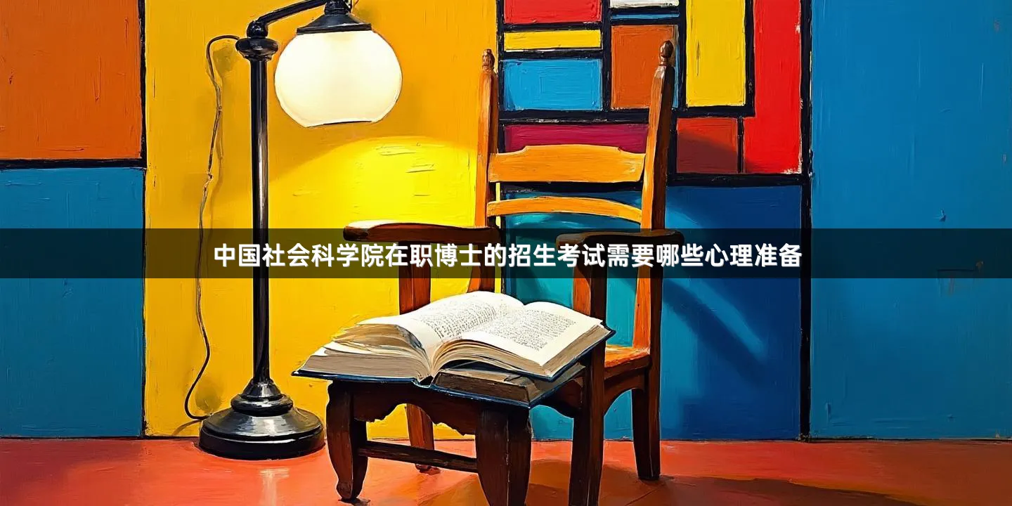 中国社会科学院在职博士的招生考试需要哪些心理准备