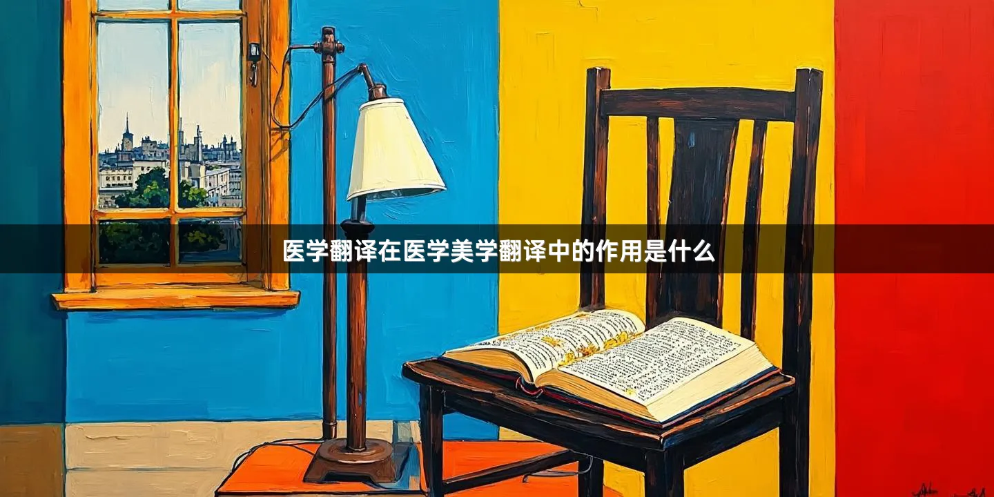 医学翻译在医学美学翻译中的作用是什么