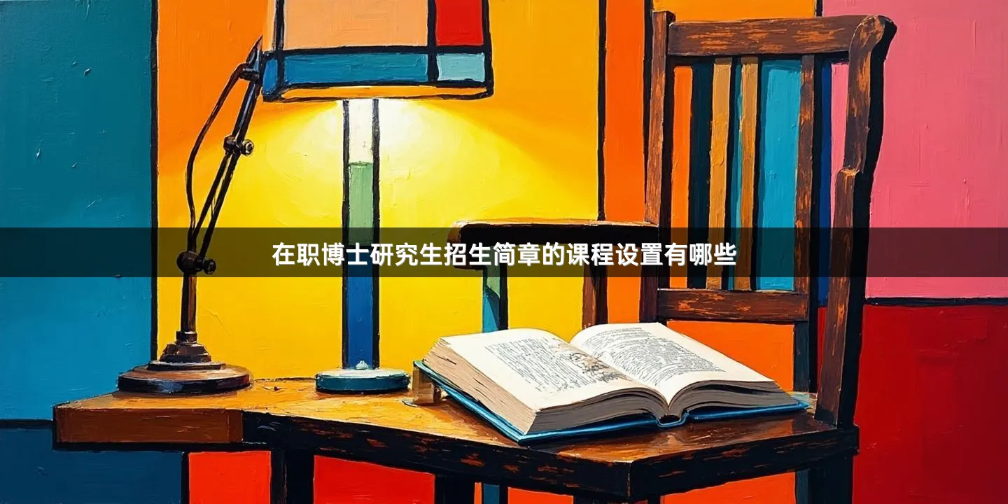 在职博士研究生招生简章的课程设置有哪些