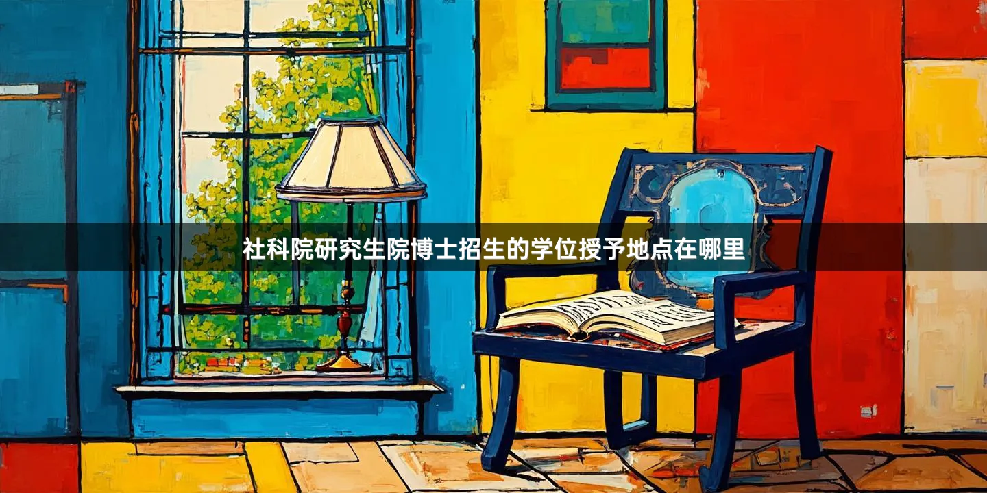 社科院研究生院博士招生的学位授予地点在哪里