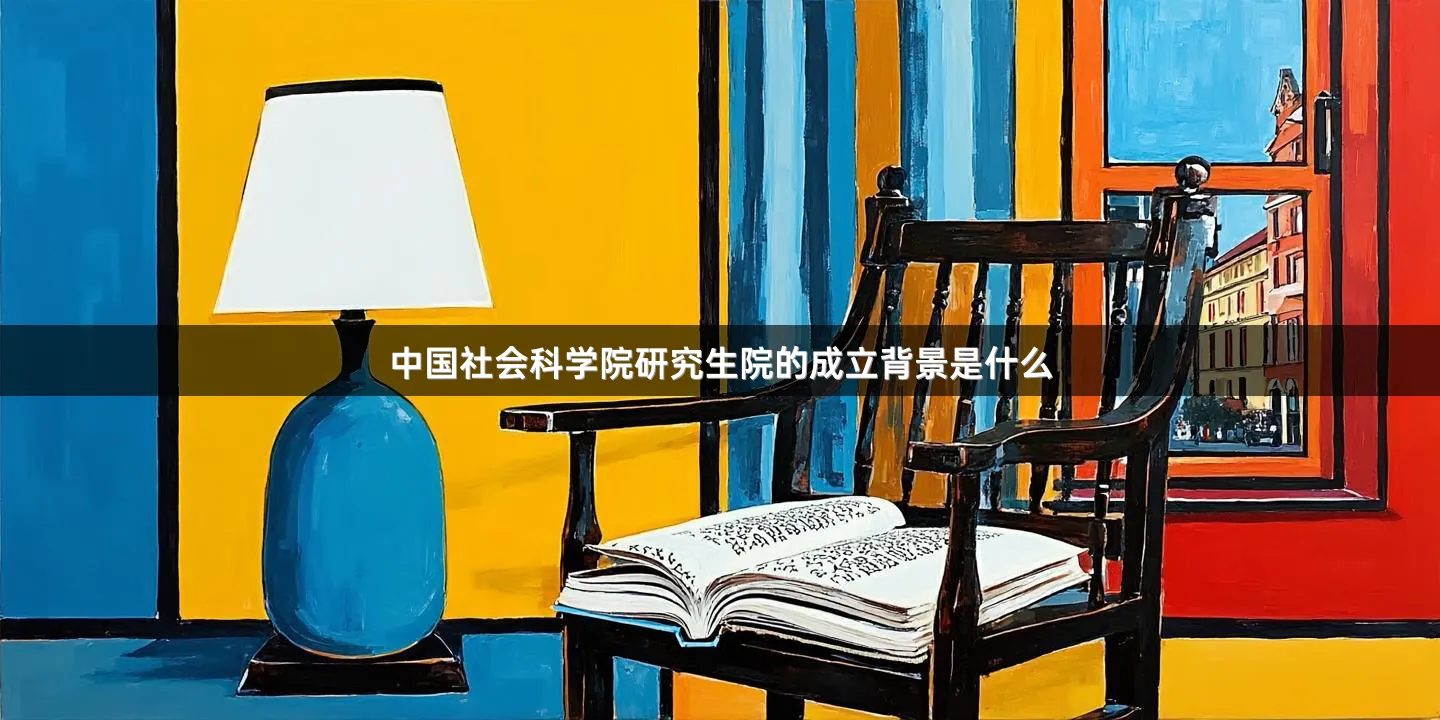 中国社会科学院研究生院的成立背景是什么