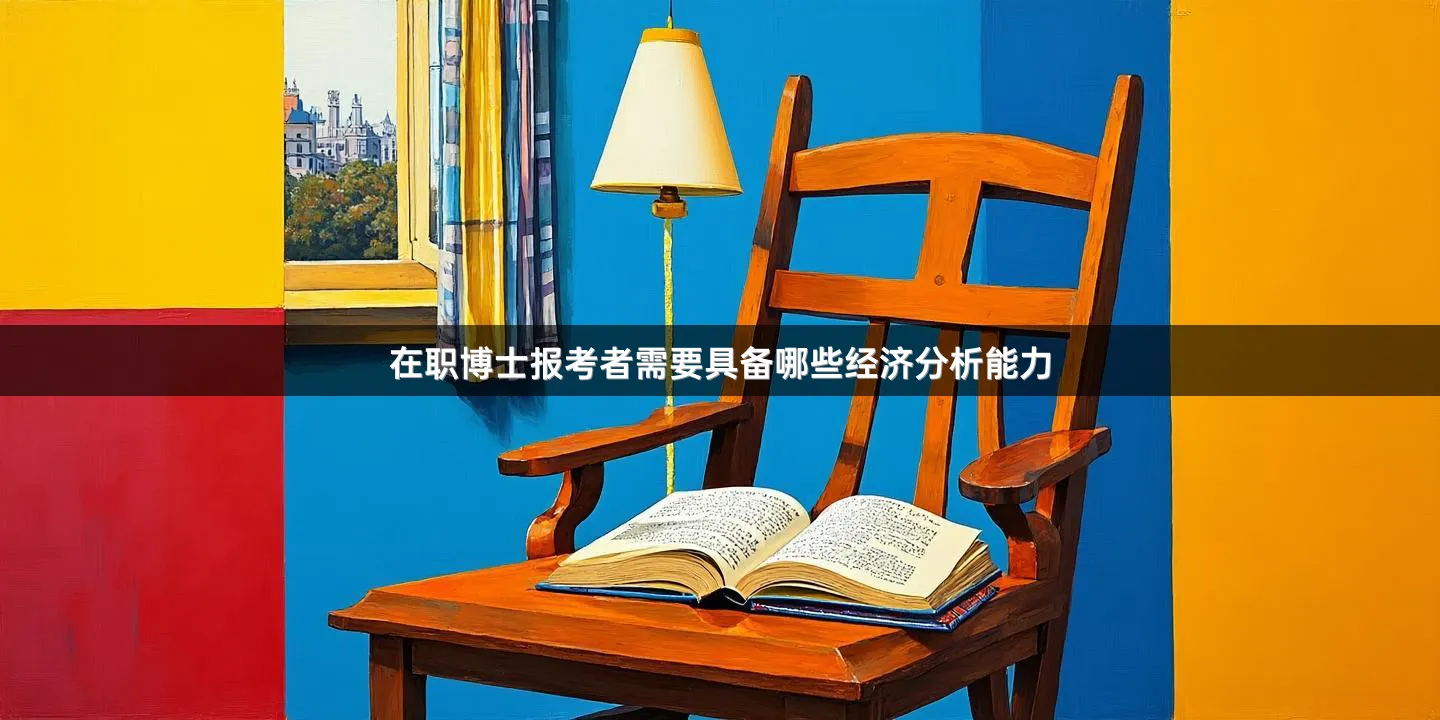 在职博士报考者需要具备哪些经济分析能力