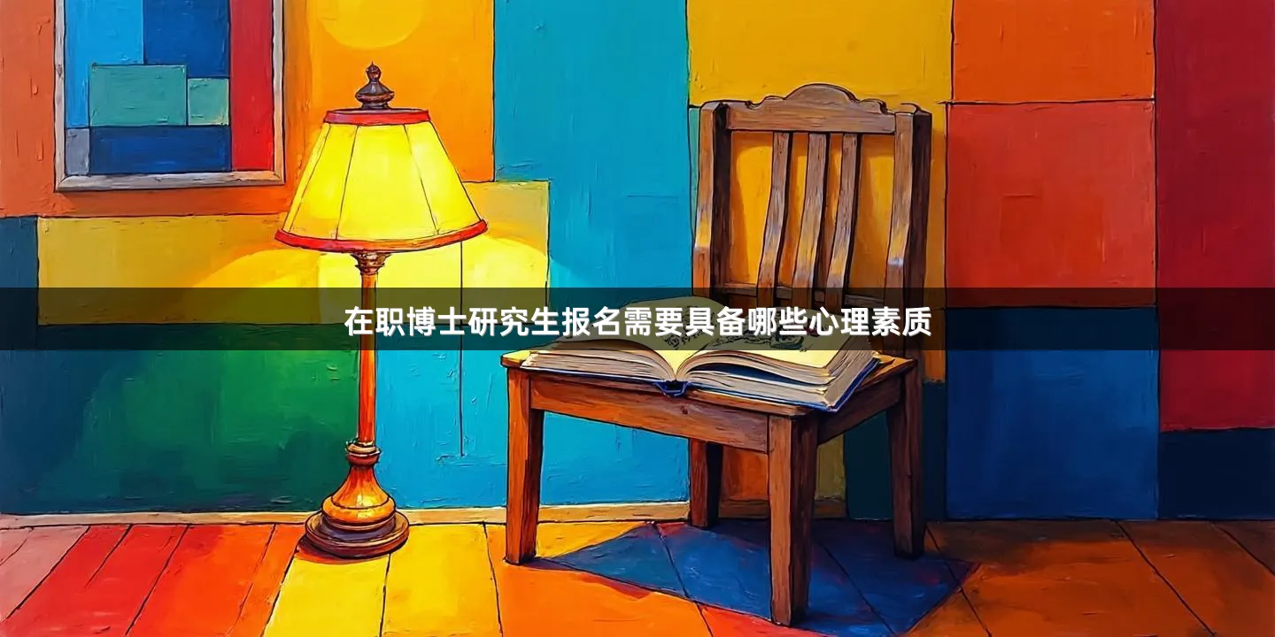 在职博士研究生报名需要具备哪些心理素质
