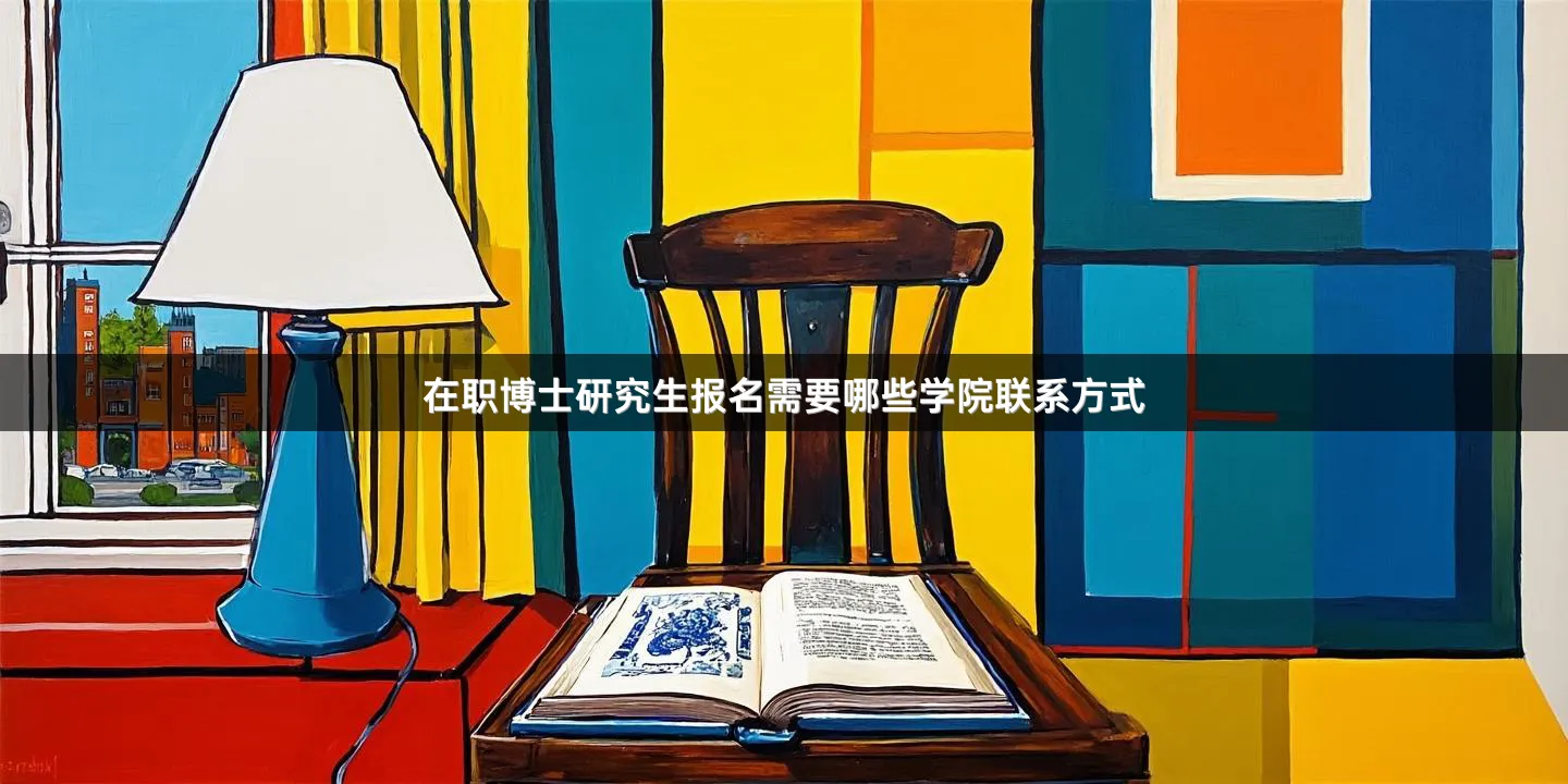 在职博士研究生报名需要哪些学院联系方式