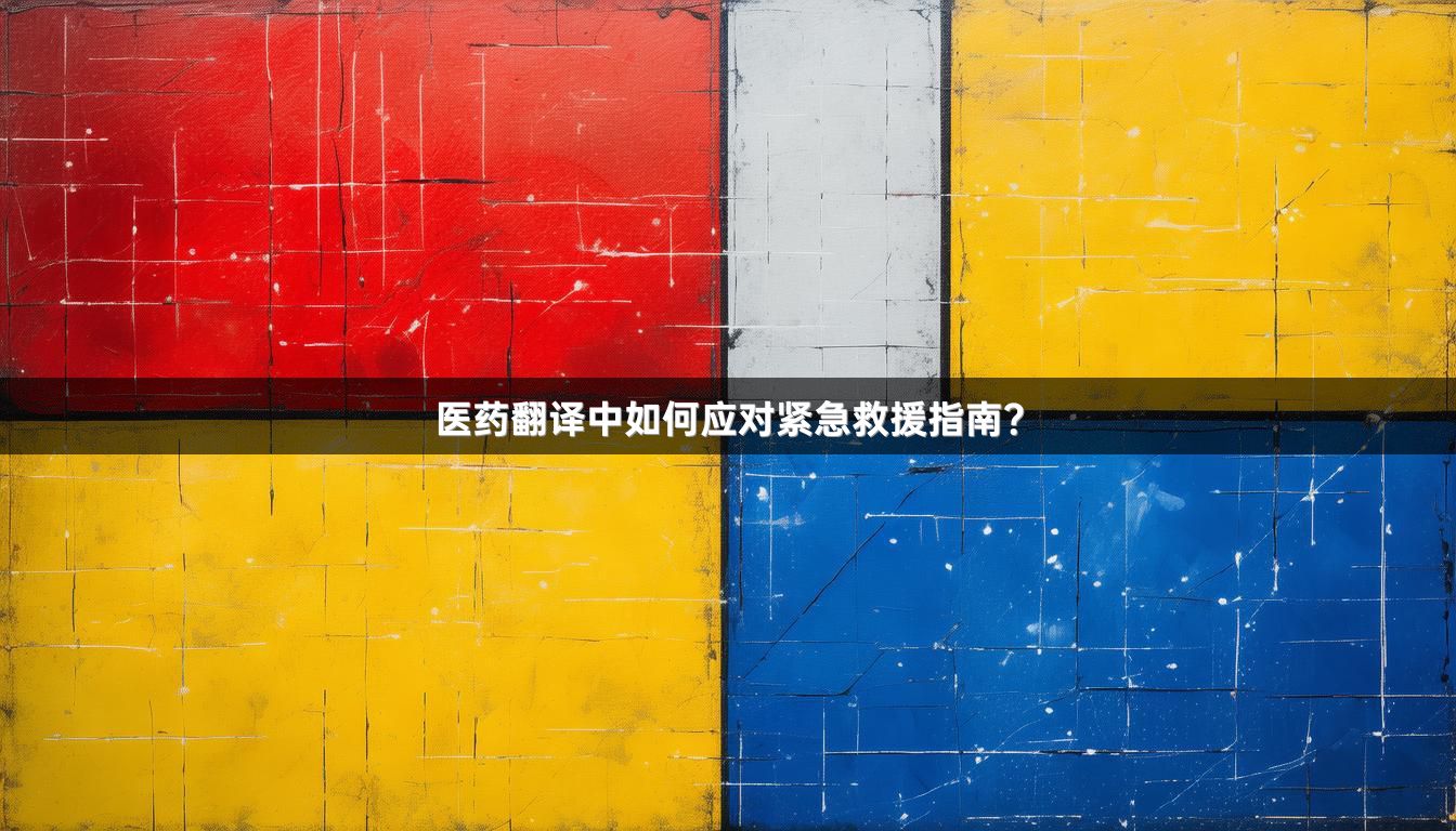 醫(yī)藥翻譯中如何應(yīng)對緊急救援指南？