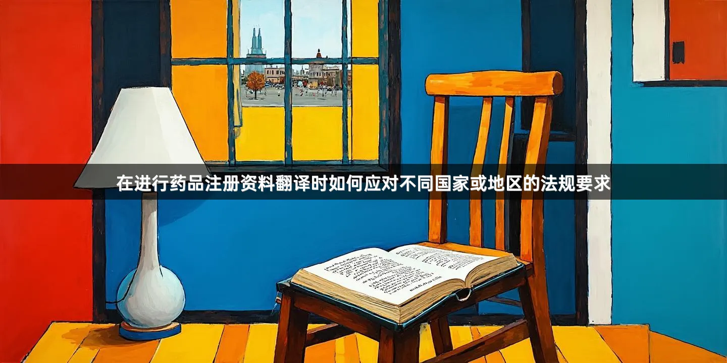 在进行药品注册资料翻译时如何应对不同国家或地区的法规要求