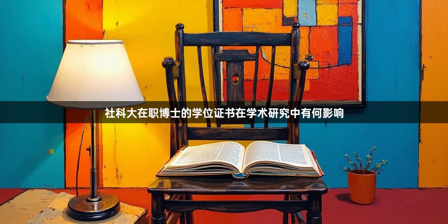 社科大在职博士的学位证书在学术研究中有何影响
