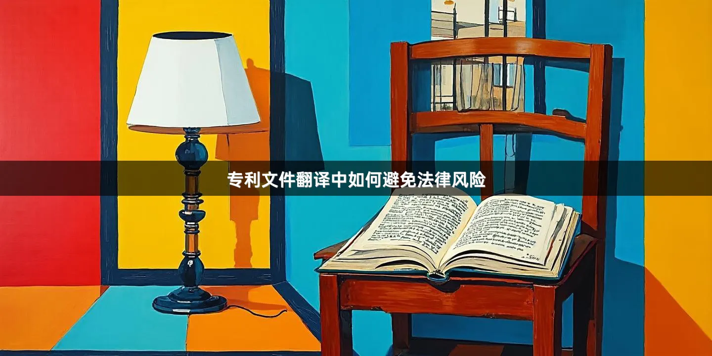 专利文件翻译中如何避免法律风险
