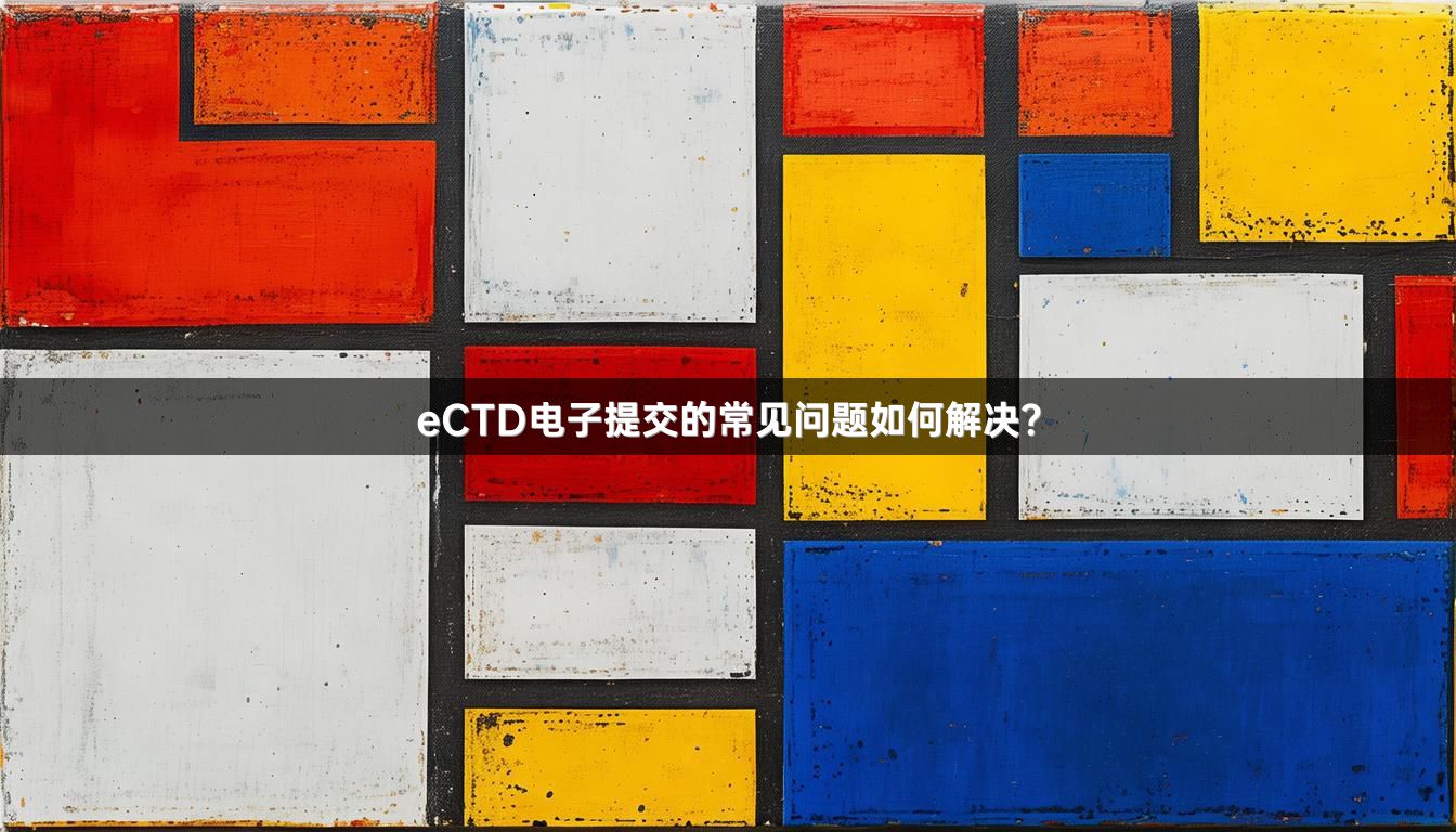 eCTD电子提交的常见问题如何解决？