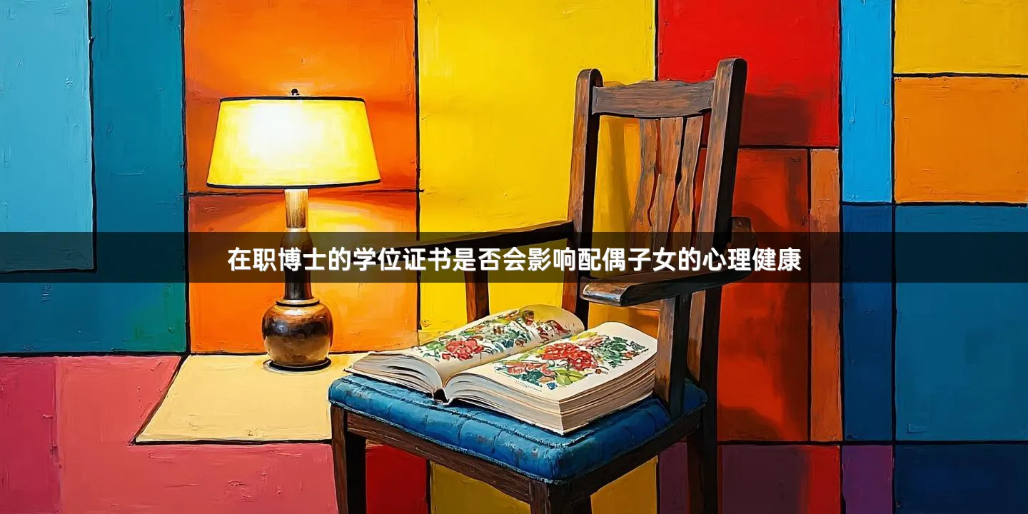 在职博士的学位证书是否会影响配偶子女的心理健康
