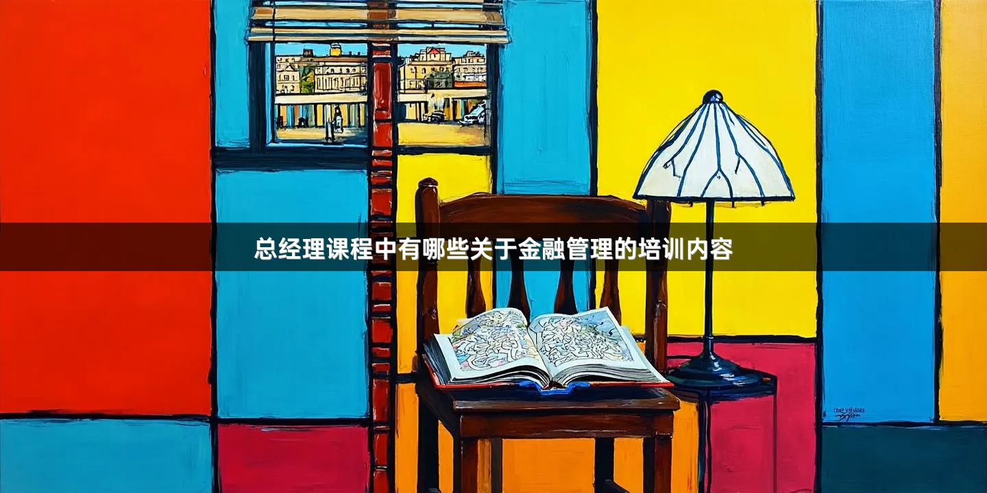 总经理课程中有哪些关于金融管理的培训内容