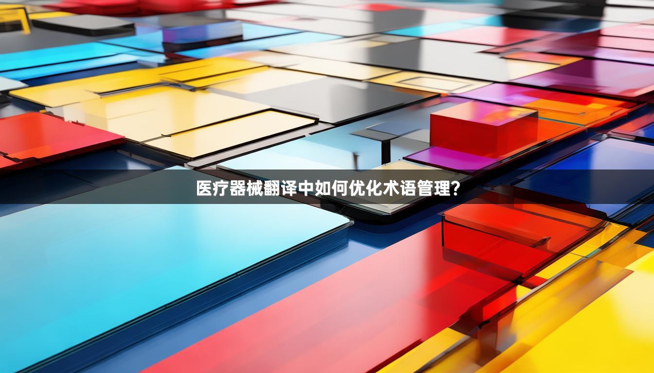 医疗器械翻译中如何优化术语管理？