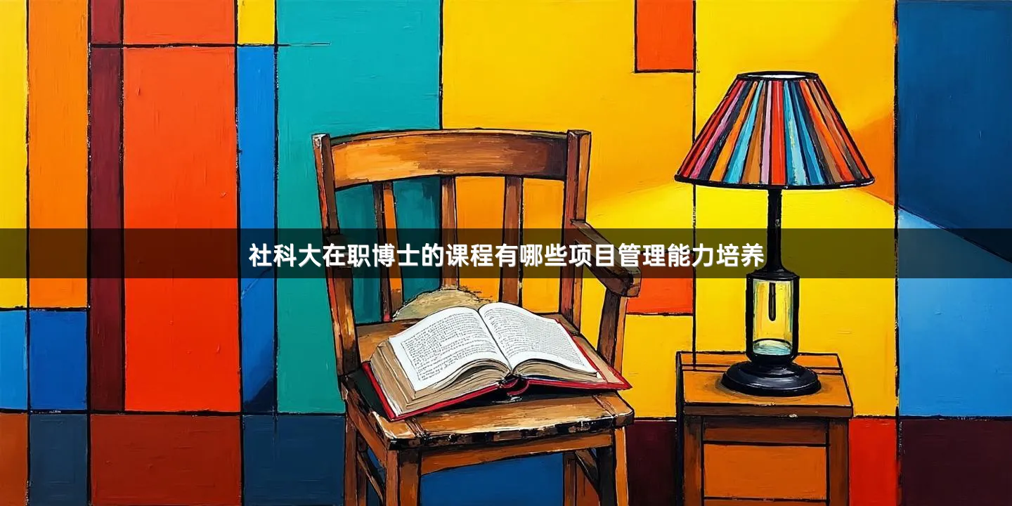 社科大在职博士的课程有哪些项目管理能力培养