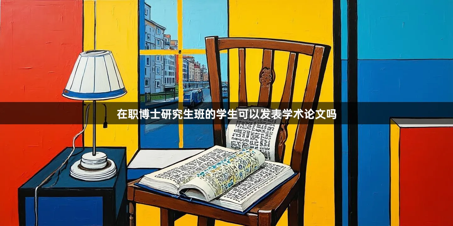 在职博士研究生班的学生可以发表学术论文吗