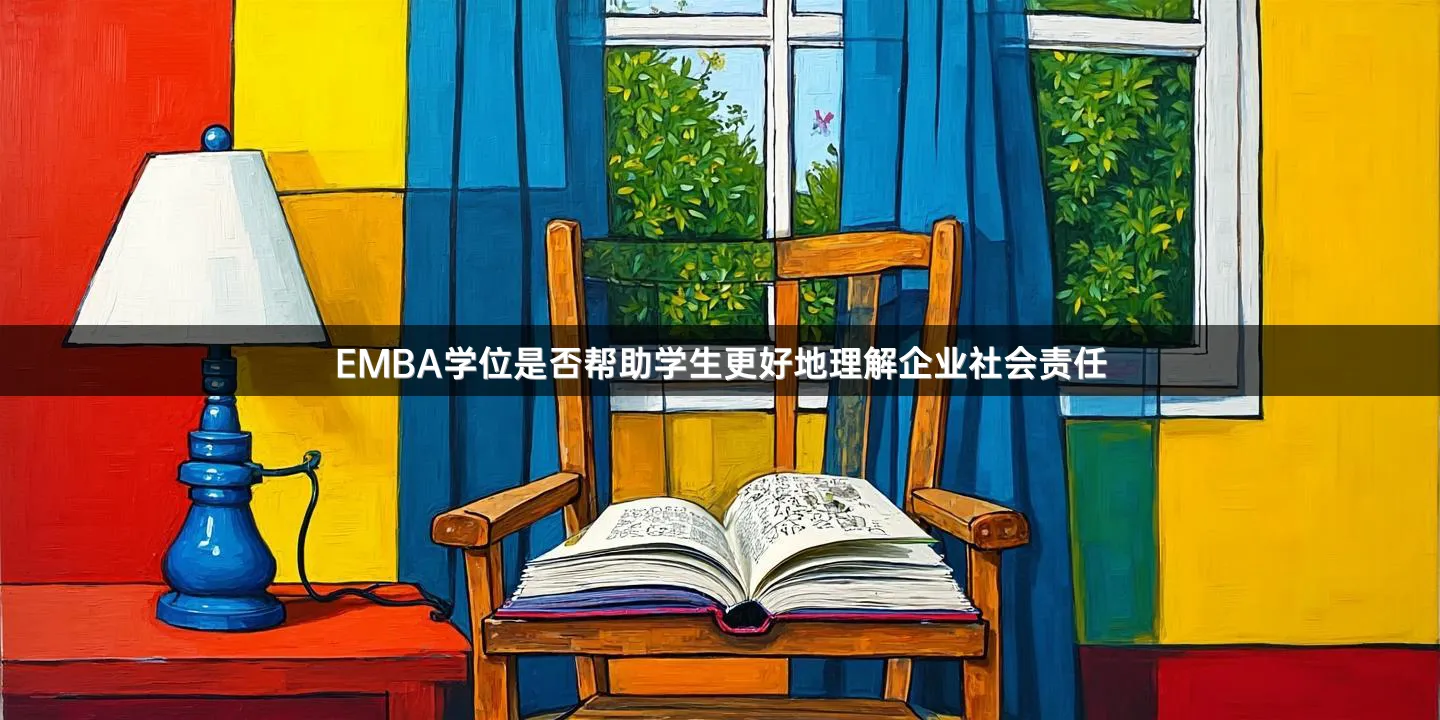 EMBA学位是否帮助学生更好地理解企业社会责任