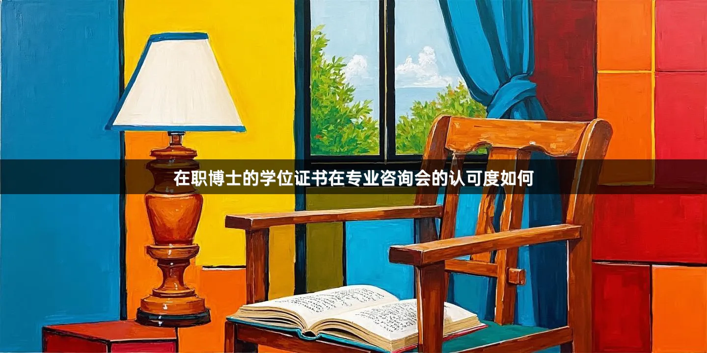 在职博士的学位证书在专业咨询会的认可度如何