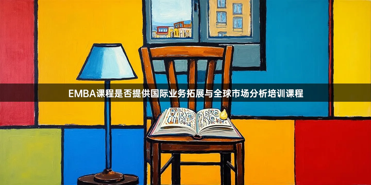 EMBA课程是否提供国际业务拓展与全球市场分析培训课程