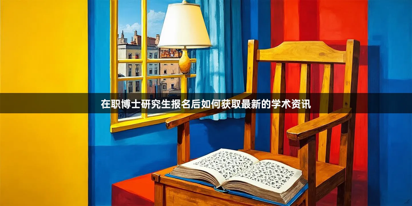 在职博士研究生报名后如何获取最新的学术资讯