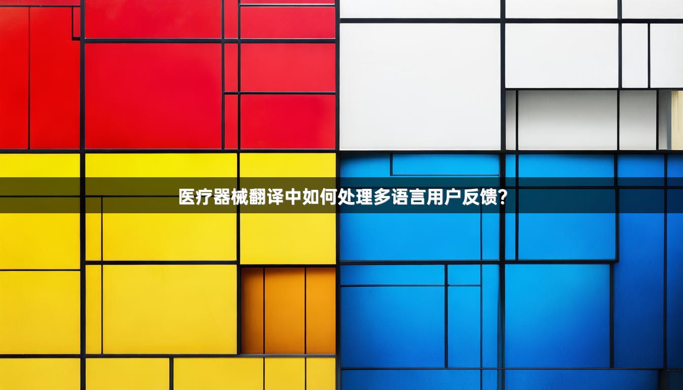 医疗器械翻译中如何处理多语言用户反馈？
