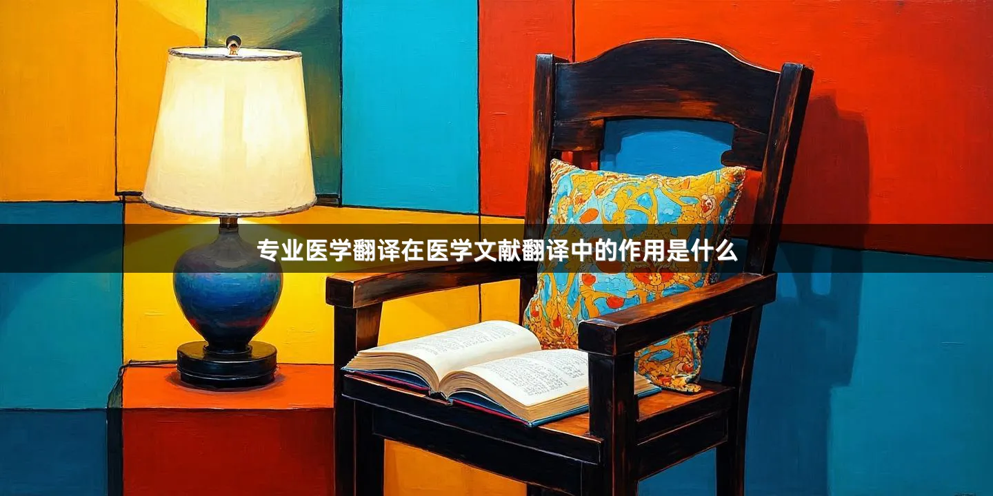 專業(yè)醫(yī)學(xué)翻譯在醫(yī)學(xué)文獻(xiàn)翻譯中的作用是什么