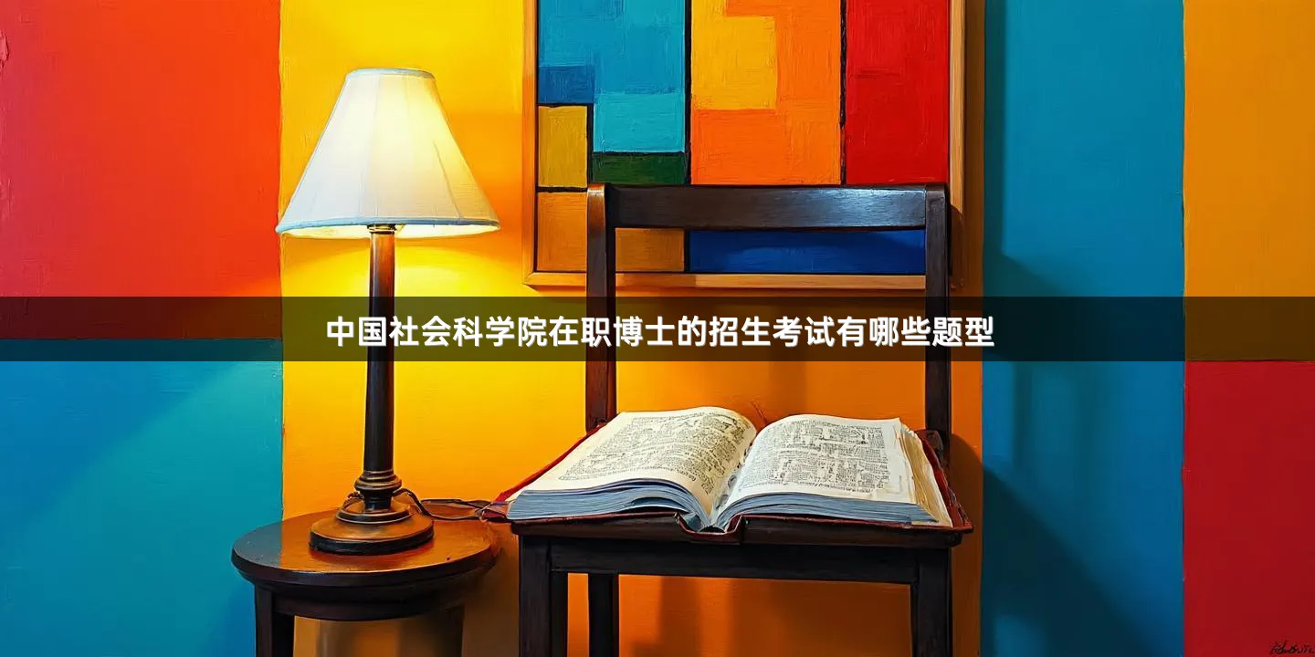 中国社会科学院在职博士的招生考试有哪些题型