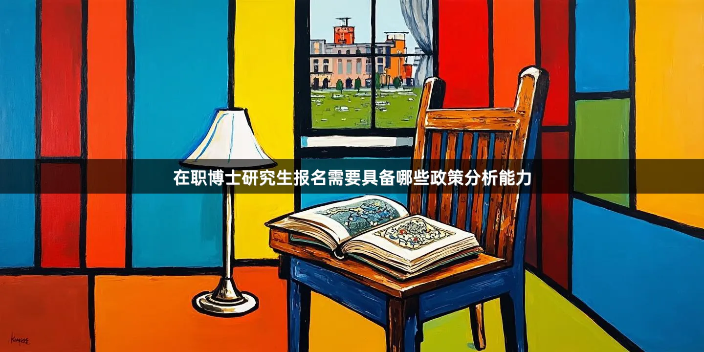 在职博士研究生报名需要具备哪些政策分析能力