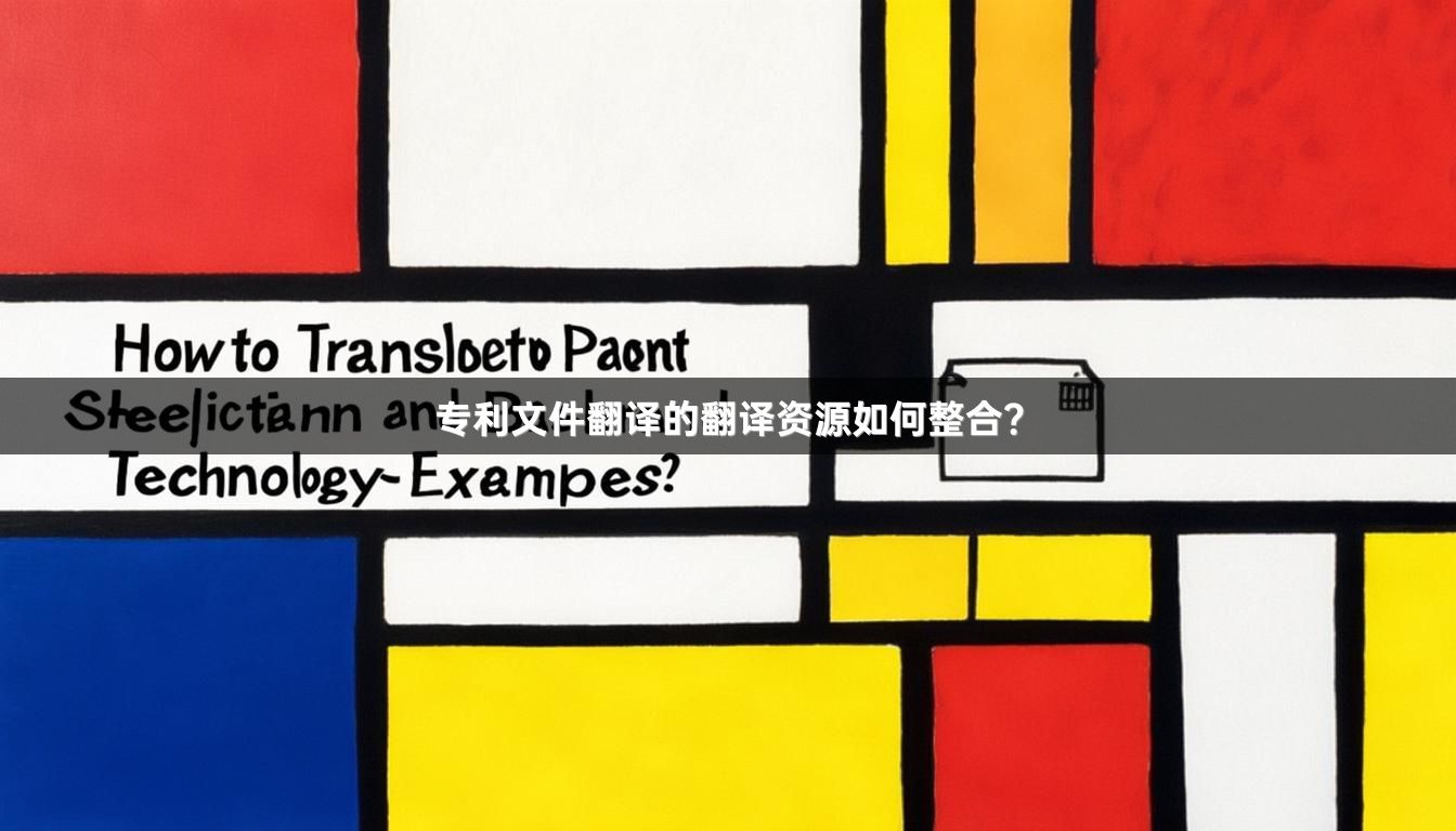 专利文件翻译的翻译资源如何整合？