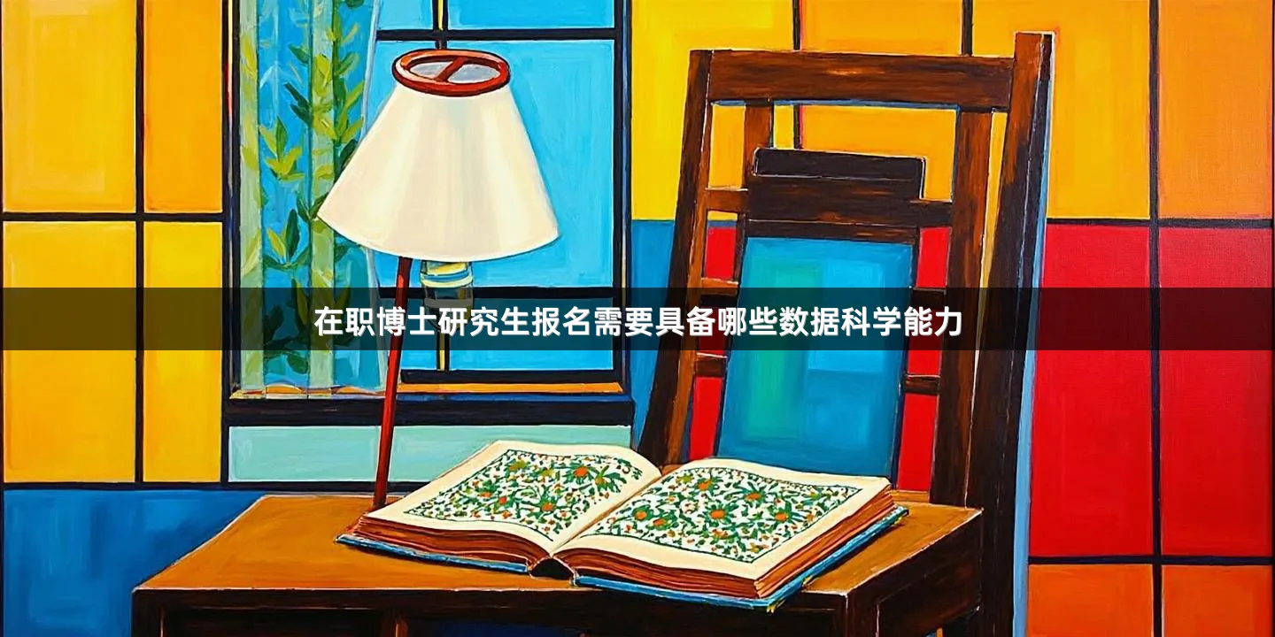 在职博士研究生报名需要具备哪些数据科学能力