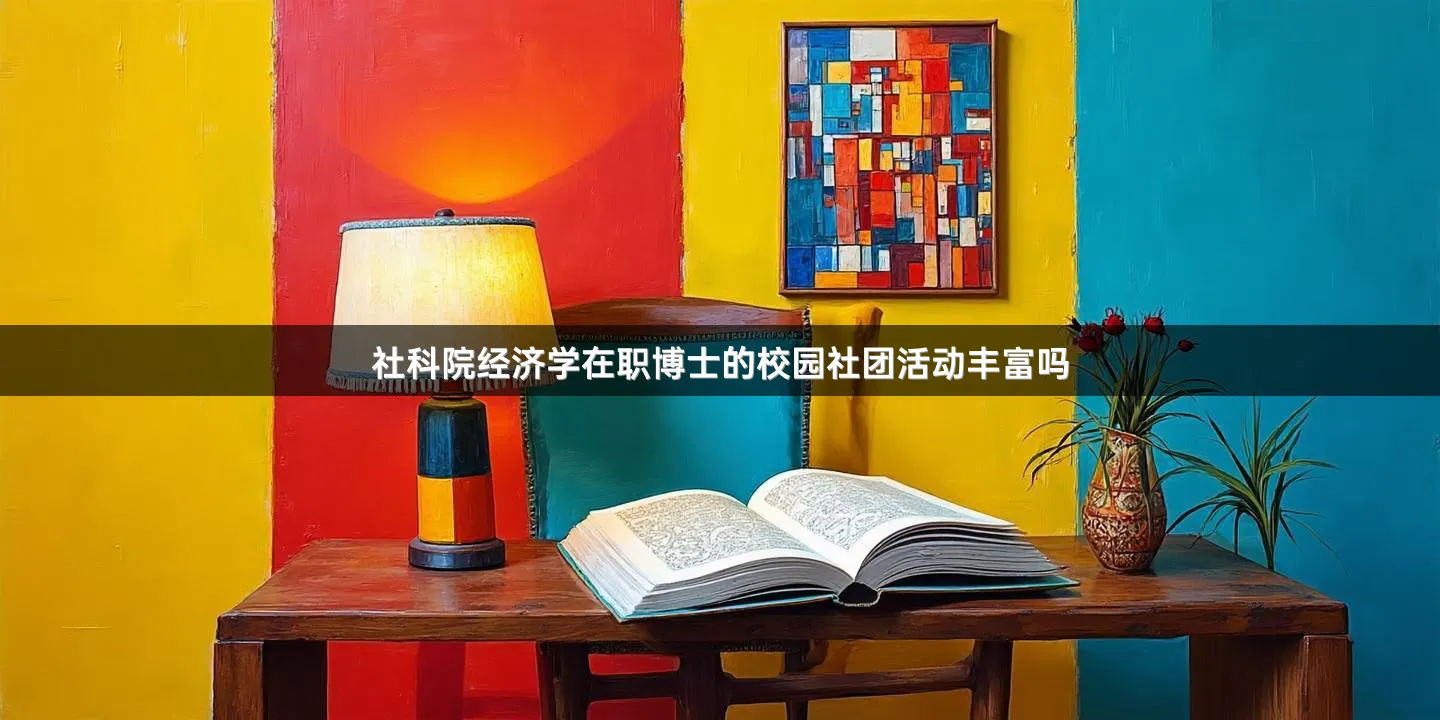 社科院经济学在职博士的校园社团活动丰富吗