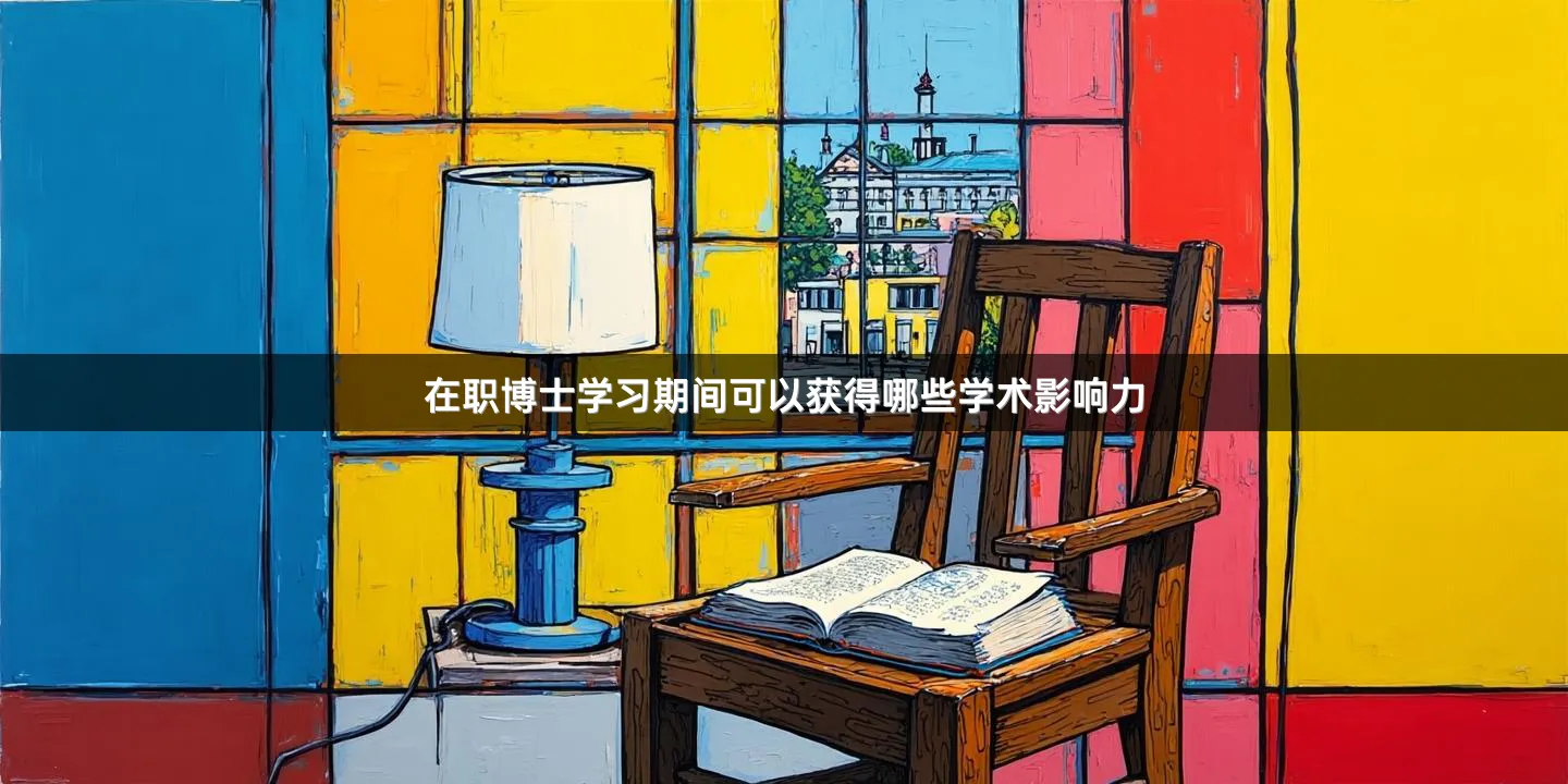 在职博士学习期间可以获得哪些学术影响力