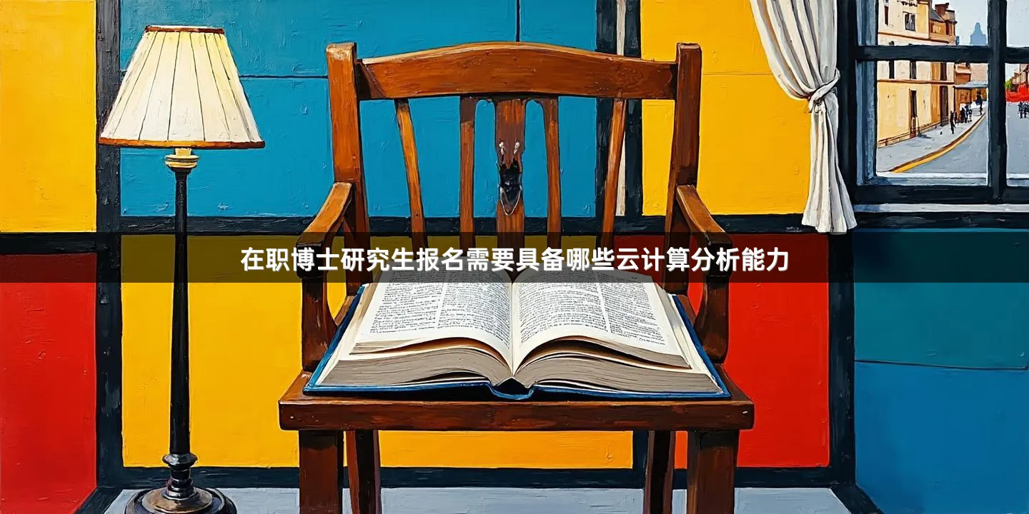 在职博士研究生报名需要具备哪些云计算分析能力
