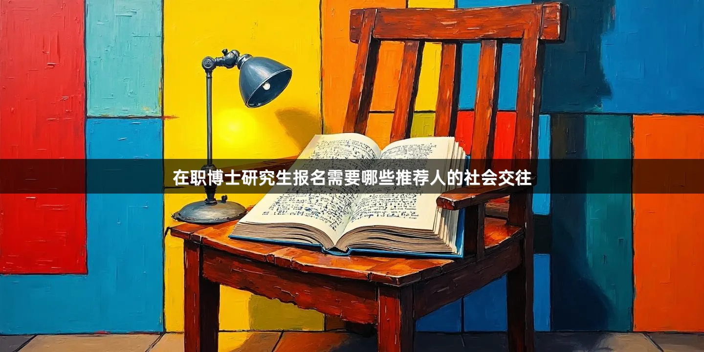 在职博士研究生报名需要哪些推荐人的社会交往