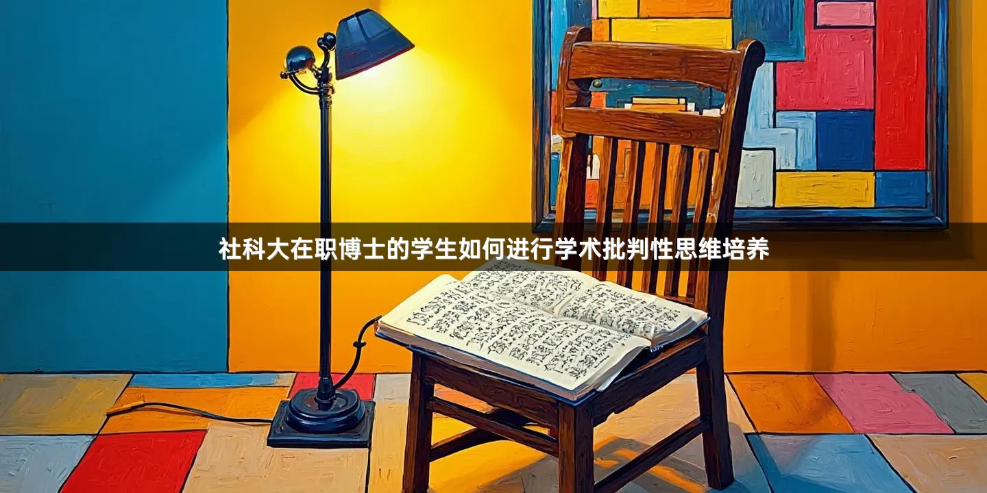 社科大在职博士的学生如何进行学术批判性思维培养