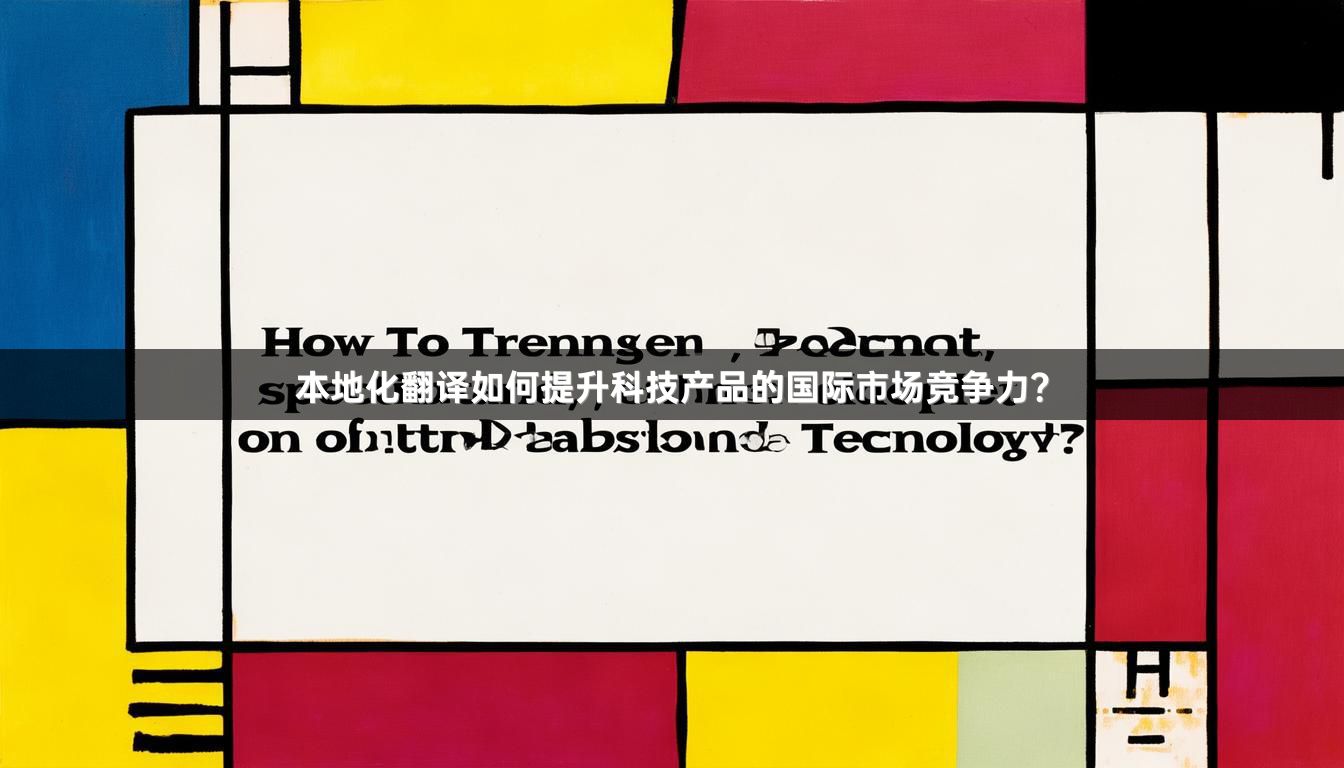 本地化翻译如何提升科技产品的国际市场竞争力？