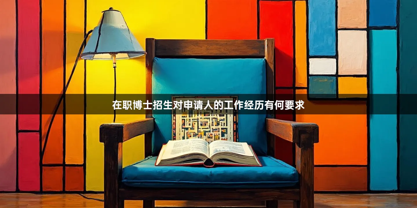 在职博士招生对申请人的工作经历有何要求