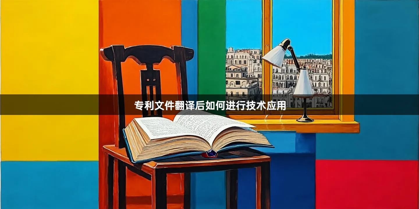 专利文件翻译后如何进行技术应用