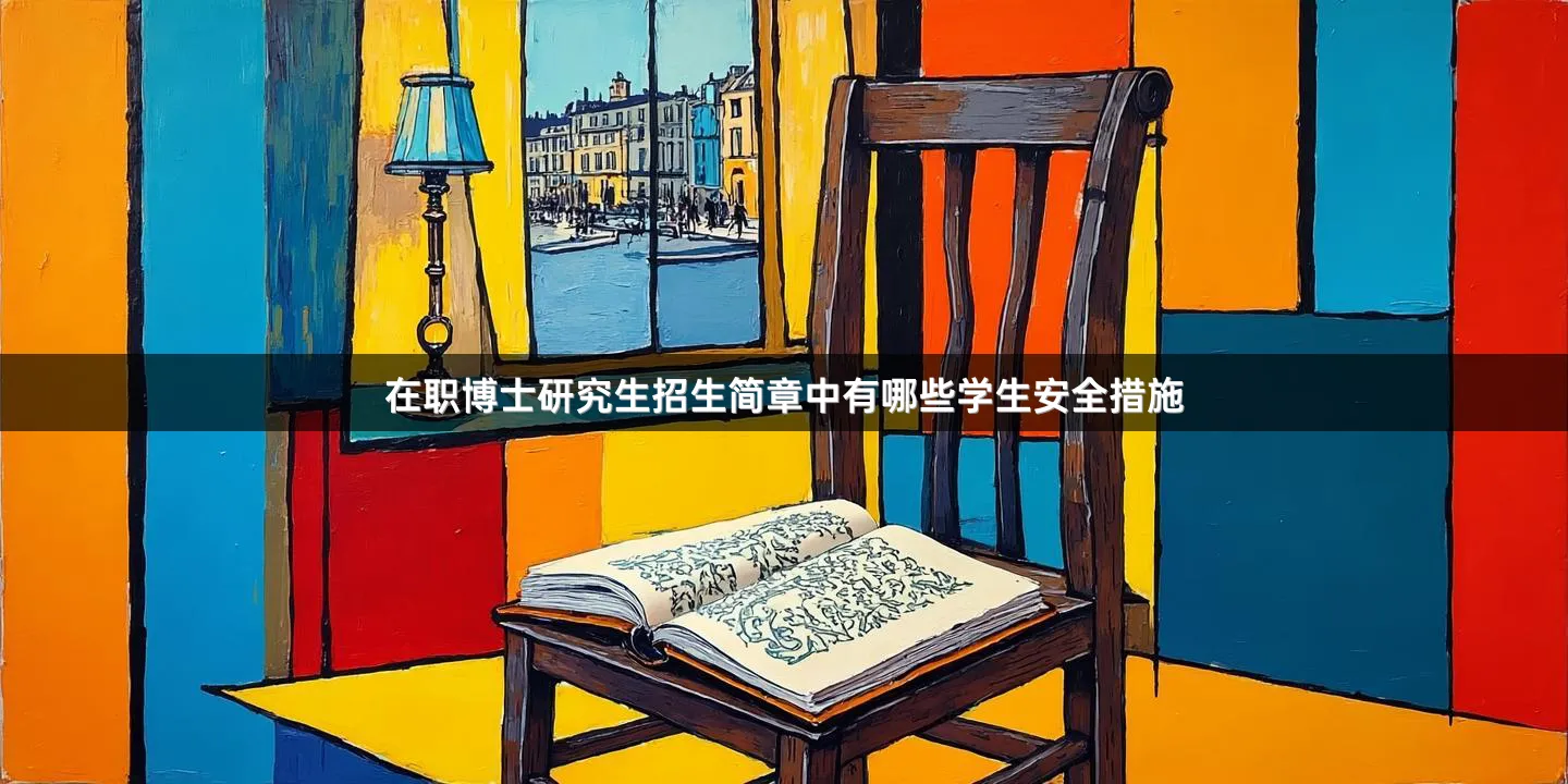 在职博士研究生招生简章中有哪些学生安全措施