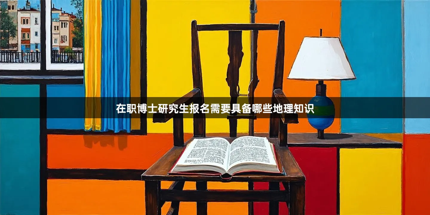 在职博士研究生报名需要具备哪些地理知识