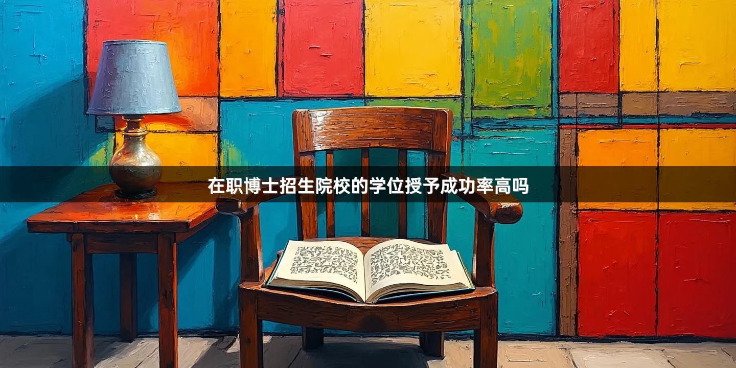 在职博士招生院校的学位授予成功率高吗