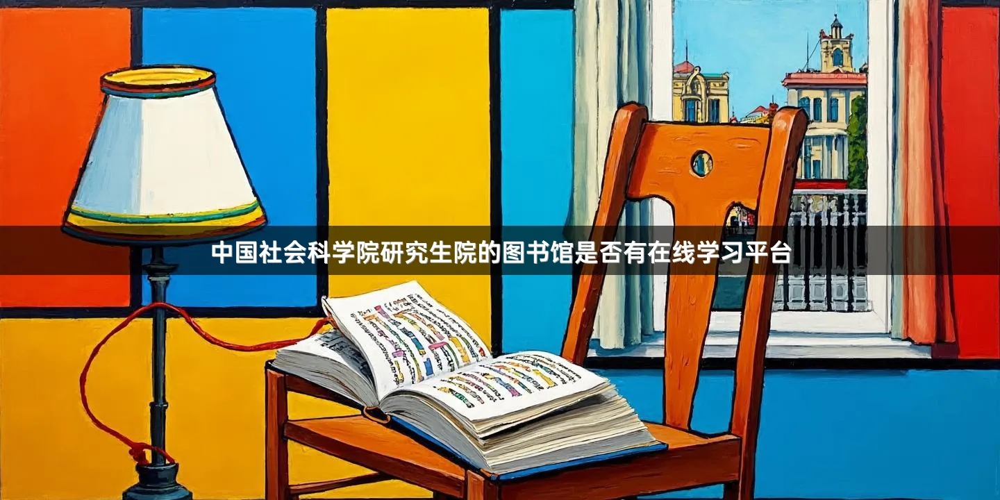 中国社会科学院研究生院的图书馆是否有在线学习平台