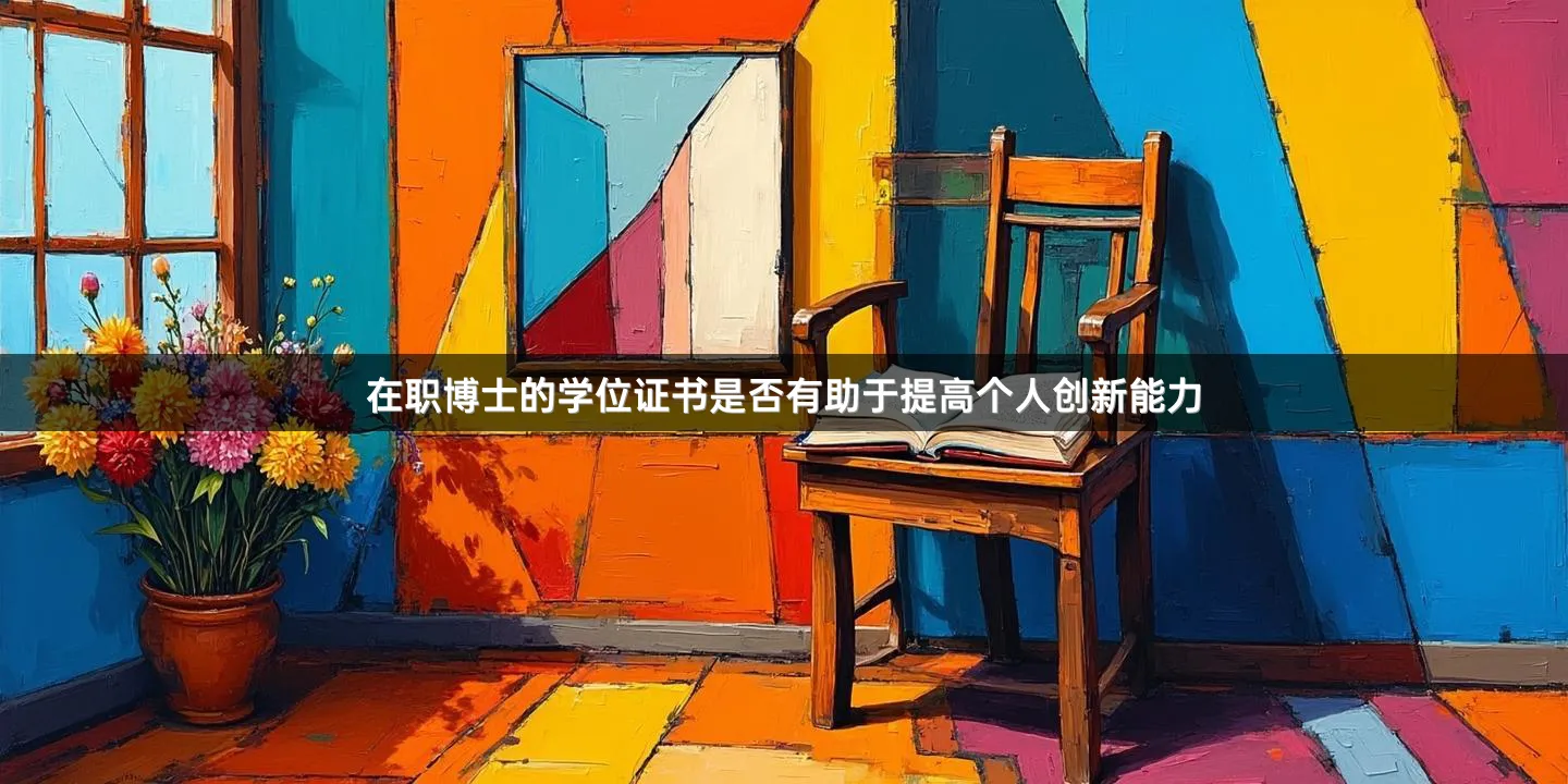 在职博士的学位证书是否有助于提高个人创新能力