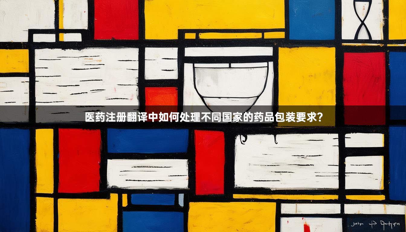 医药注册翻译中如何处理不同国家的药品包装要求？