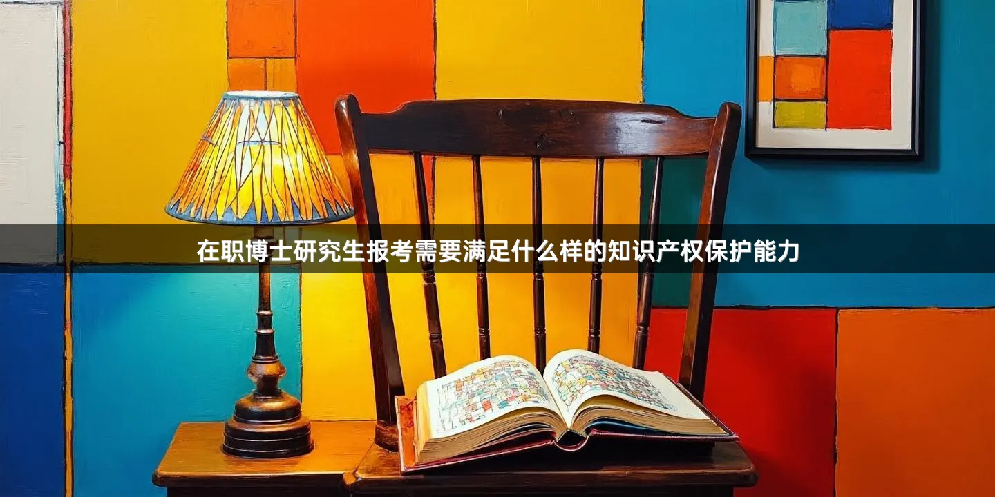 在职博士研究生报考需要满足什么样的知识产权保护能力