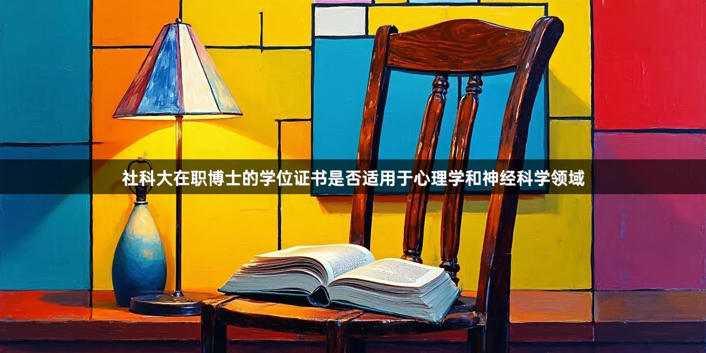 社科大在职博士的学位证书是否适用于心理学和神经科学领域